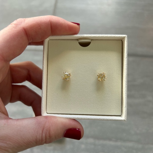 Swarovski Stilla stud earrings - Picture 3 of 4